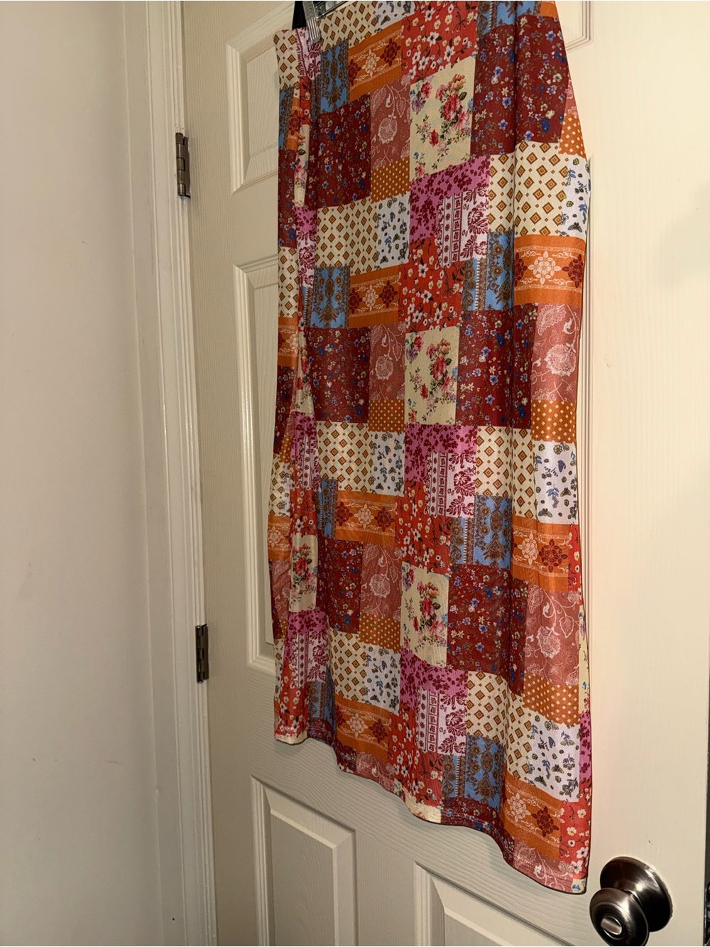 0XL Maxi Skirt PatchWork Floral